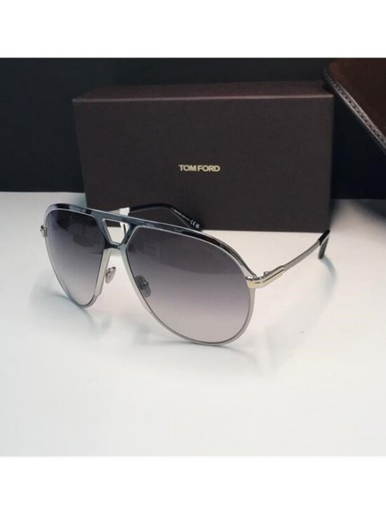 ? - New Authentic Tom Ford Xavier Smoke Gradient Pilot Sunglasses FT1060 16B… main image 11